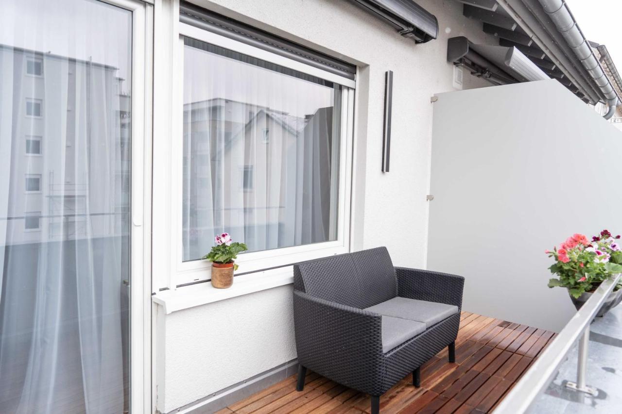 City Wohnung Fn L 5 Klimatisiert Mit Balkon Und Kueche Friedrichshafen Dış mekan fotoğraf